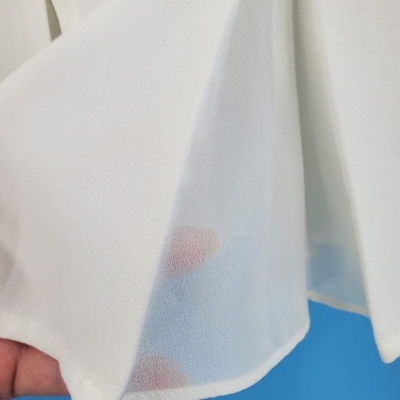 Tapemeasure ivory pleated skirt 12 - Picture 3 of 10